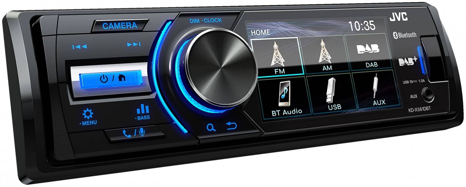 Car-Media Erstes DAB-Autoradio von JVC im DIN-Format mit 3-Zoll-TFT-Farbdisplay - News, Bild 1
