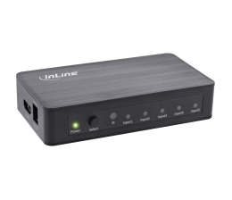 TV Fünffacher HDMI-Switch von InLine mit 4K-Auflösung - News, Bild 1