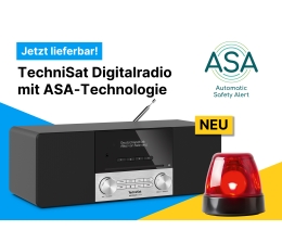 HiFi Technisat: Erstes DAB+ Digitalradio mit ASA-Warnsystem verfügbar - News, Bild 1