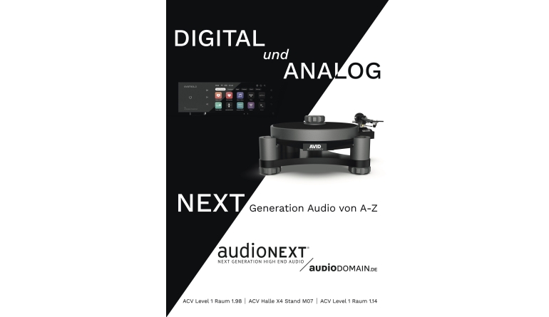 High-End Pressemitteilung: audioNEXT - News, Bild 1