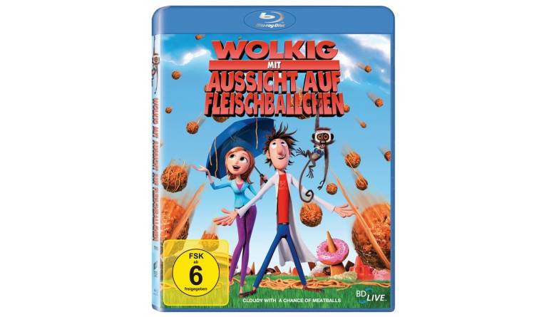 Blu-ray Film Wolkig, mit Aussicht auf Fleischb&auml;llchen 2D (Sony Pictures) im Test, Bild 1